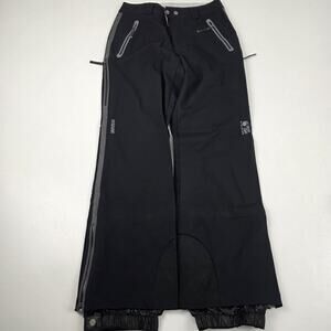 Mountain Hardwear Pants Womens Small Black Softshell Ski Snow Outdoor